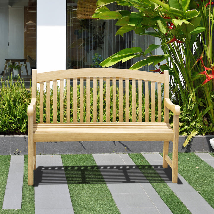 Newcastle Teak Wooden Patio Seating Bench