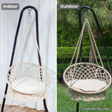 Bahia Macrame Hammock Swing Chair
