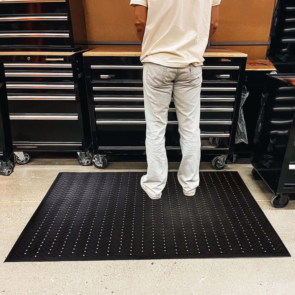 Wave Scraper Entrance Mat