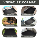 Octoflow Drainage Rubber Floor Runner Mat