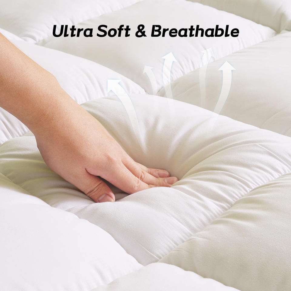 Modern Cooling Gel Infused Memory Foam Mattress Durable Breathable Fabric Soft Firmness Ergonomic Support Home Hospital Bedroom
