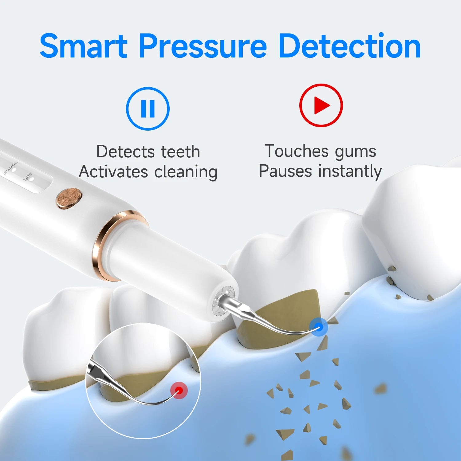T4 Ultrasonic Tooth Cleaner - Safe & Effective Dental Care - view 4