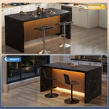 Large Modern Rectangle Solid Wood Extendable Dining Table for Hotel Use Eco-Friendly & Durable Seats Over 10