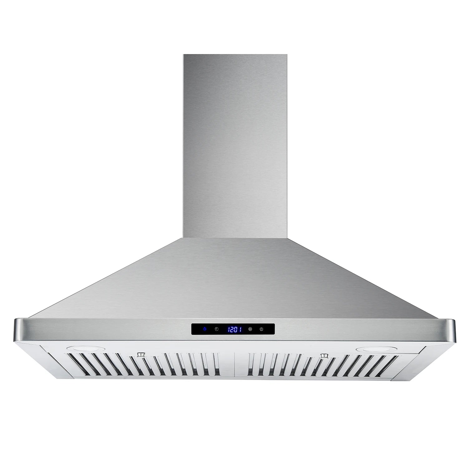 Wall Mount Range Hood 30 Inch Kitchen Hood 700 CFM ,Touch Control,Permanent Filters, Stainless Steel, 3 Speed 