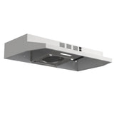 SNDOAS 30 Inch Under Cabinet Range Hood Stainless Steel Vent Hood with LED Light,Under Cabinet Hood with 2 Speed Exhaust Fan