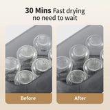 Baby Bottle Steamer and Dryer, Electric Steamer and Dryer for Baby Bottles, 4-in-1 Bottle Steamer and Dryer