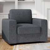 Swivel Accent Sofa Chair Extra Wide Leisure Chair Eco-Friendly Waterproof Fabric Durable Living Room Hotel Bedroom