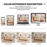 Modern Extendable Coffee Table Hidden Storage Two-Tone Wood Design Adjustable Length Eco-Friendly Handmade Living Room Furniture