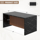 Large Modern Rectangle Solid Wood Extendable Dining Table for Hotel Use Eco-Friendly & Durable Seats Over 10