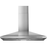 36 Inch Range Hood, 450CFM Wall Mount Stainless Steel Kitchen Vent Hood - 3-Speed Exhaust Fan, LED Light & Push Button Control