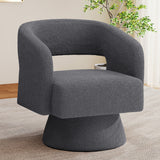 Swivel Barrel Accent Chair Oversized Velvet Modern Luxury Waterproof Eco-Friendly Living Room Vanity Bedroom Apartment Dining
