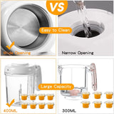 Baby Food Maker, 4 in 1 Baby Food Processor and Steamer, Puree Blender, Multifunctional Baby Puree Maker, Dishwasher Safe, White