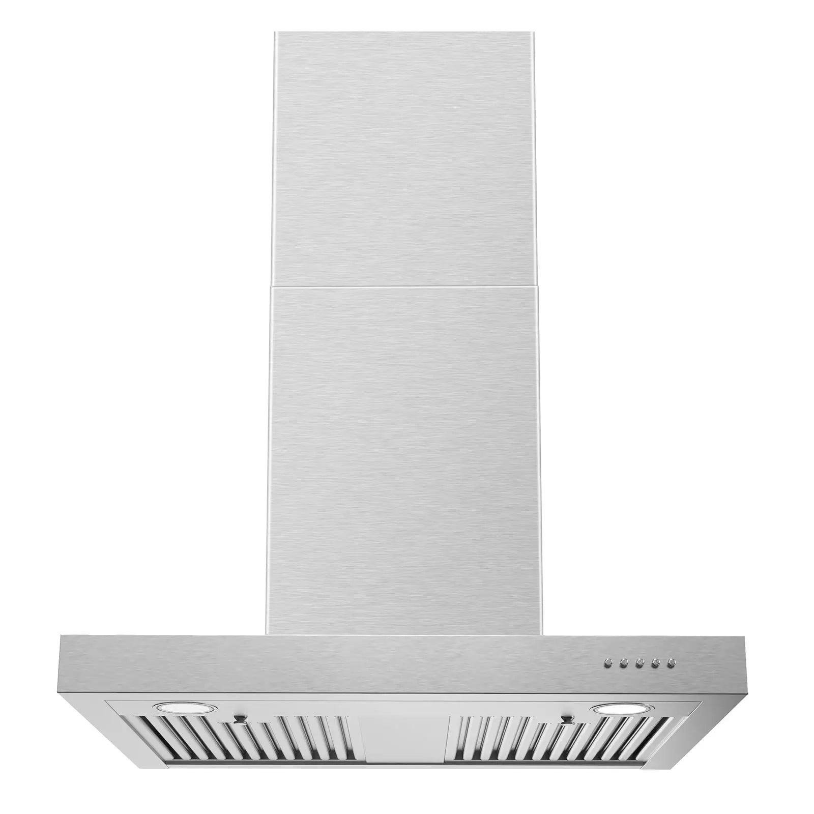 Wall Mount Range Hood 30 Inch 900CFM Vent Hood T Shape with Stainless Steel Stove Hood Split Type Permanent Gr