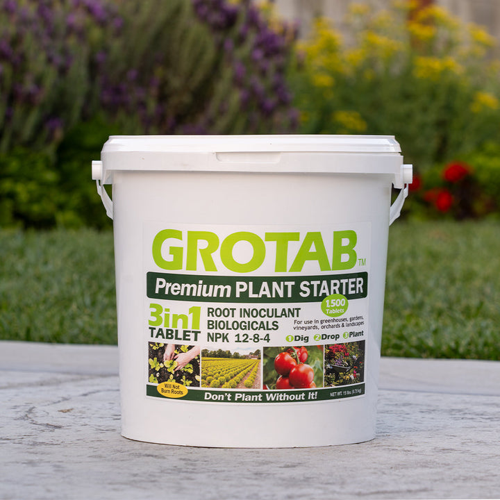 GROTAB 3-in-1 Plant Food Tablets