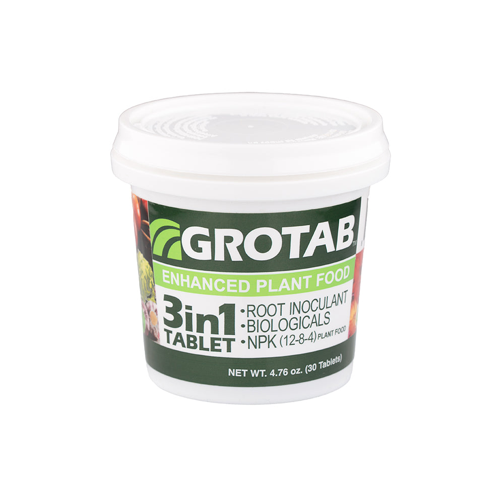 GROTAB 3-in-1 Plant Food Tablets