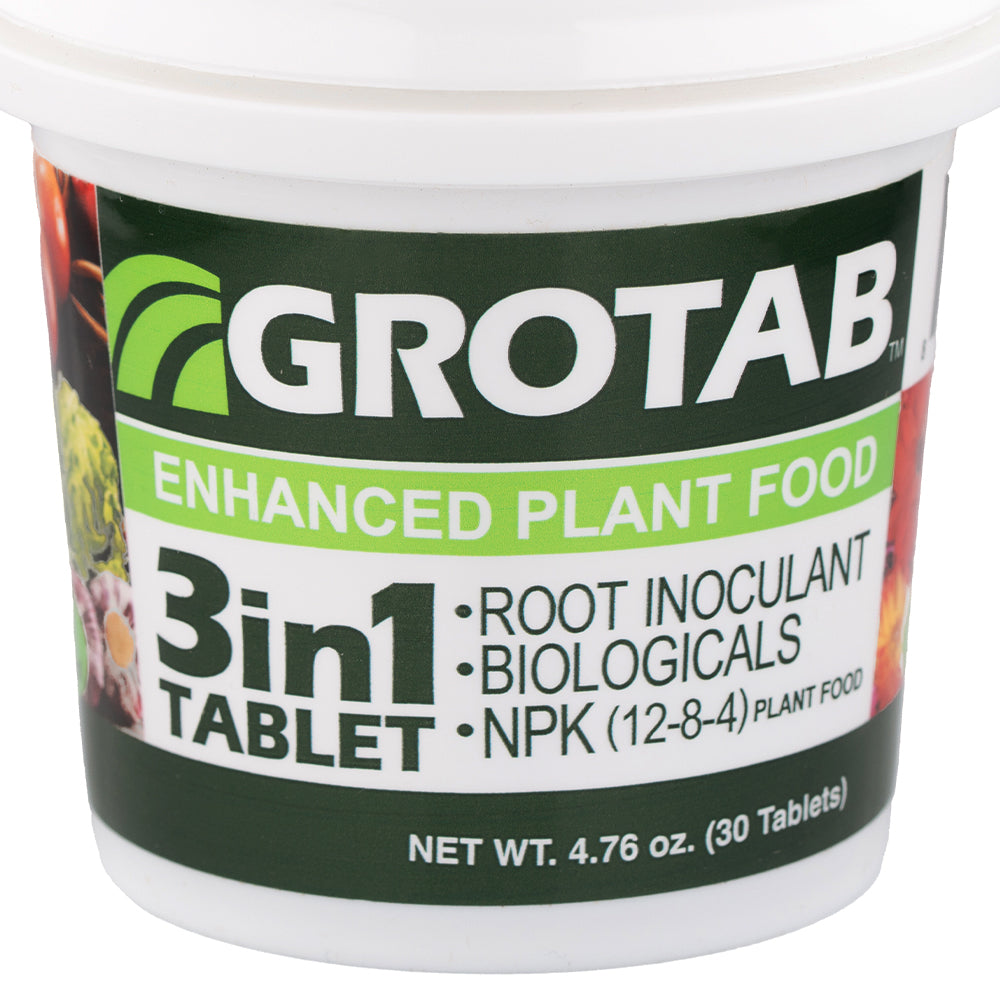 GROTAB 3-in-1 Plant Food Tablets