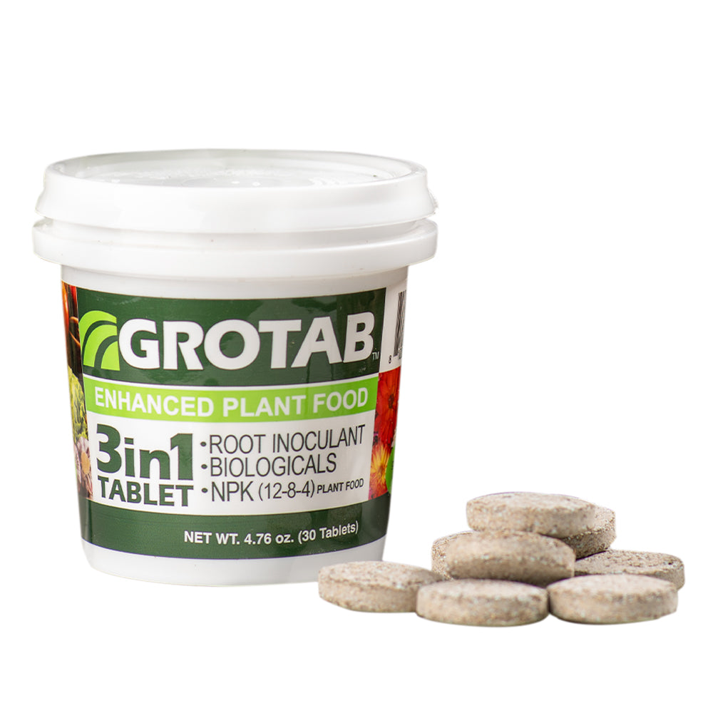 GROTAB 3-in-1 Plant Food Tablets