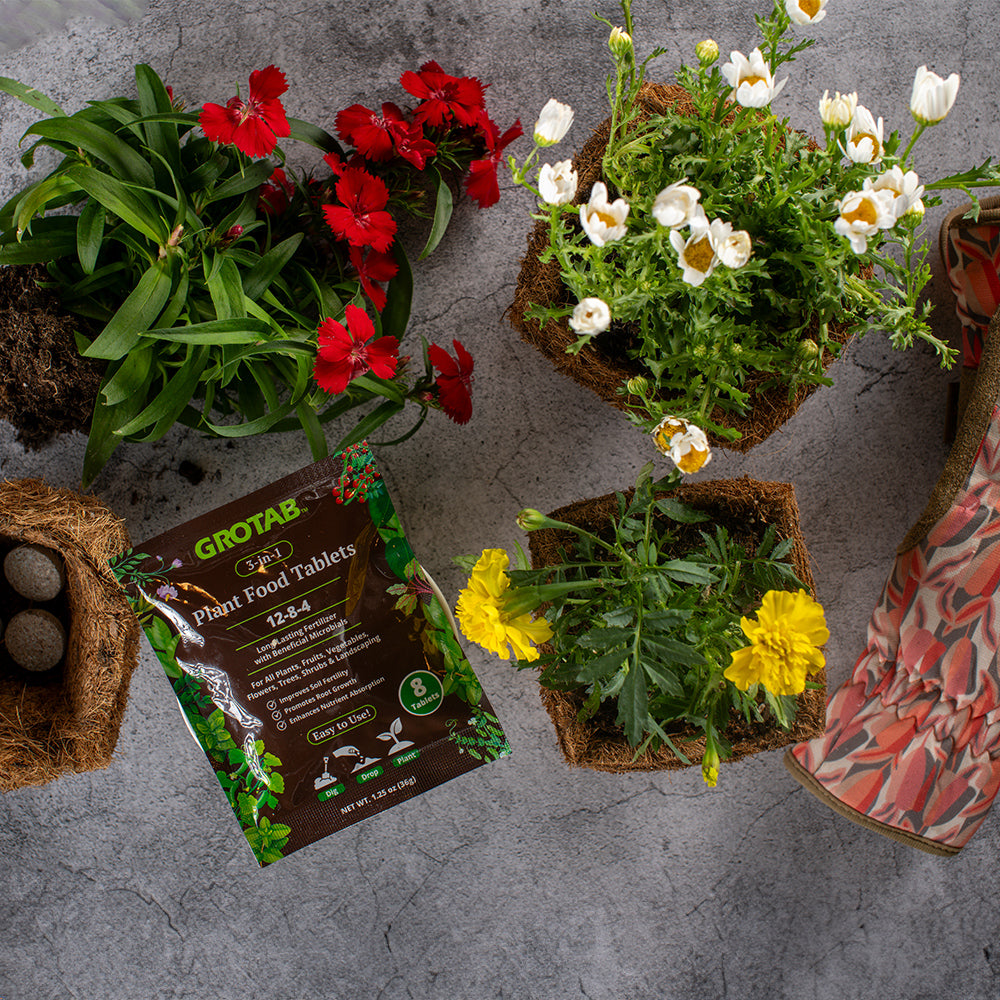 GROTAB 3-in-1 Plant Food Tablets