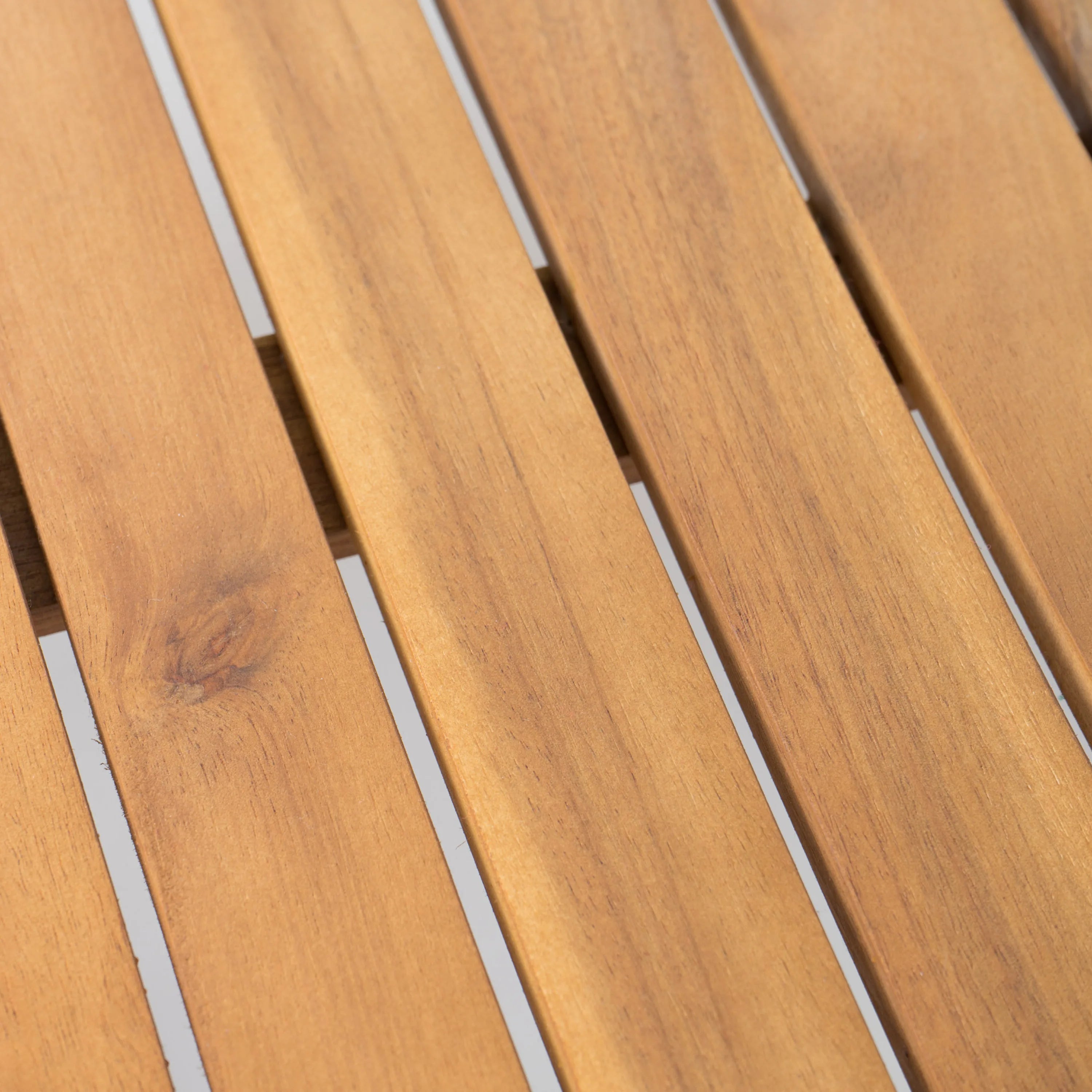4-Piece Wooden Outdoor Patio Conversation Set