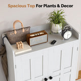 Modern Wood Eco-Friendly Extendable Dining Shoe Cabinet 6-Tier Modular Shoe Storage Organizer with Adjustable Shelves