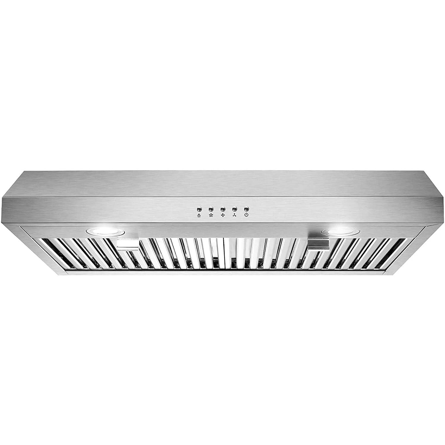 Range Hood 30 Inch Under Cabinet,700 CFM Stainless Steel Ducted/Ductless Range Hood 30 Inch,3 Venting Ways Sto
