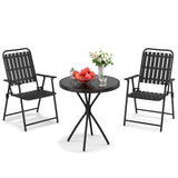 3-Piece Outdoor Patio Furniture Conversation Set