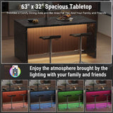 Large Modern Rectangle Solid Wood Extendable Dining Table for Hotel Use Eco-Friendly & Durable Seats Over 10