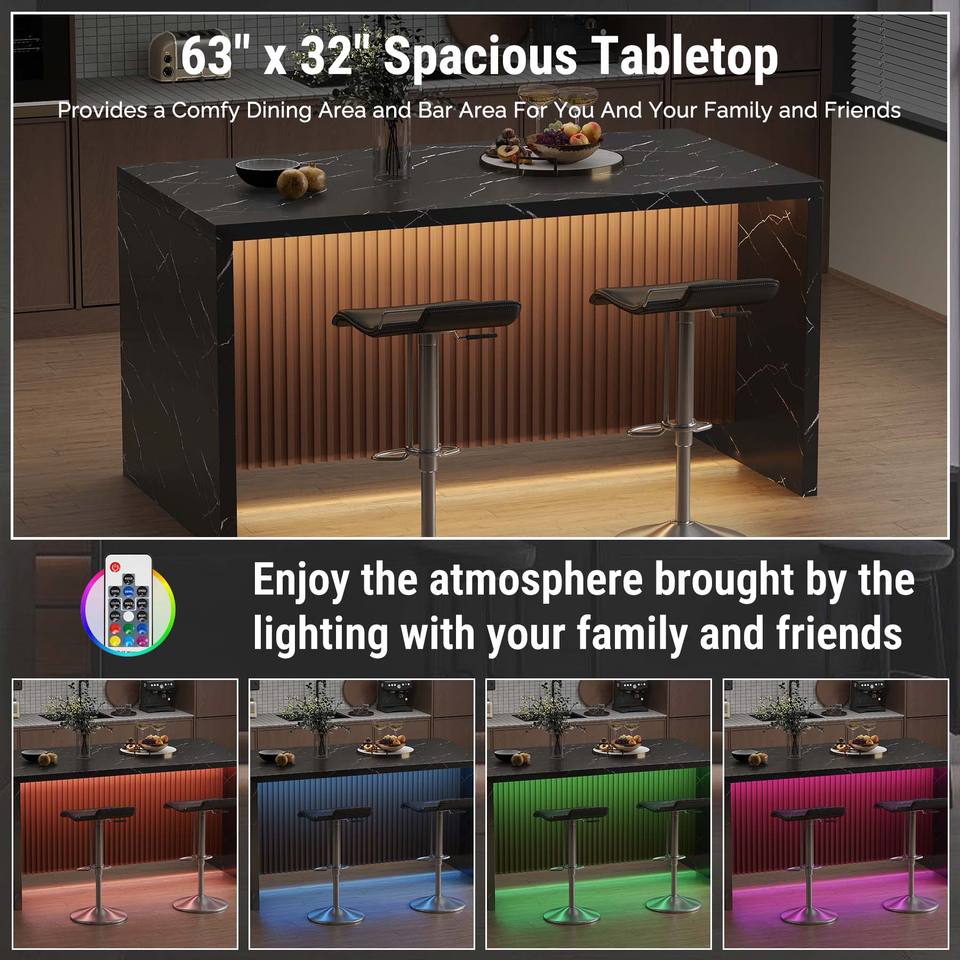 Solid wood dining table in modern rectangular design for home or hotel
