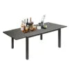 8-Seats Extendable Outdoor Dining Table