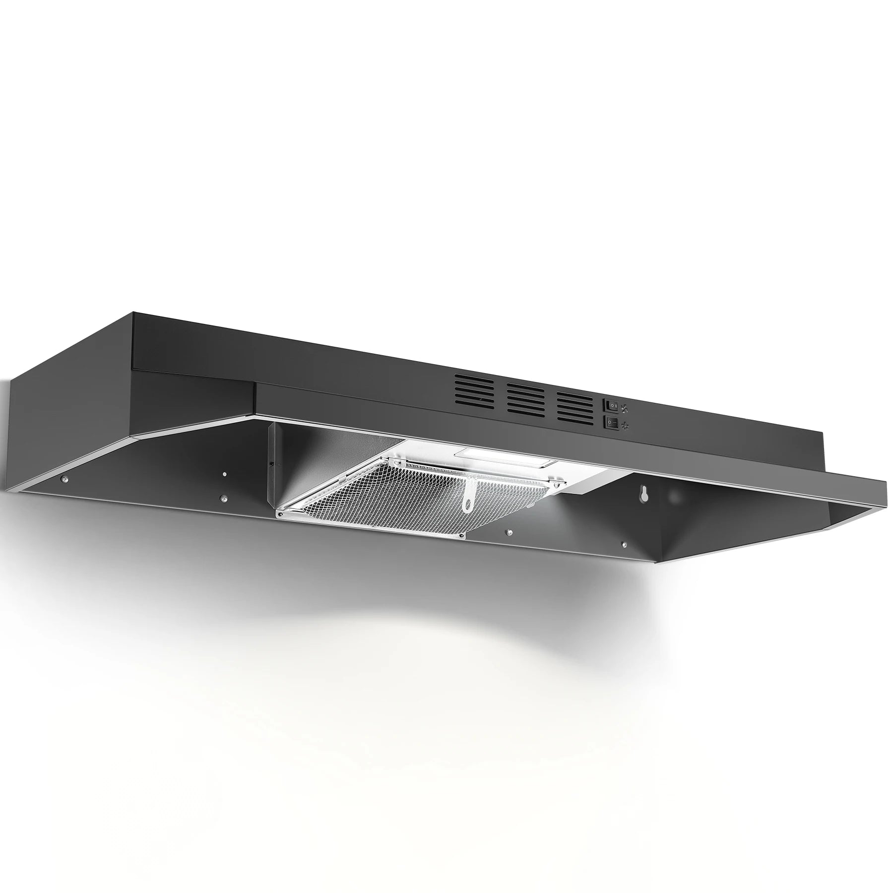 Range Hood 36 Inch Under Cabinet, Stainless Steel Kitchen Vent Hood 280CFM, Built-in Kitchen Stove Hood W/Rock - view 14