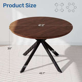Modern Extendable Dining Table Set Hidden Storage Upholstered Chairs Solid Wood Assembled 4-Seater Waterproof Dining Room