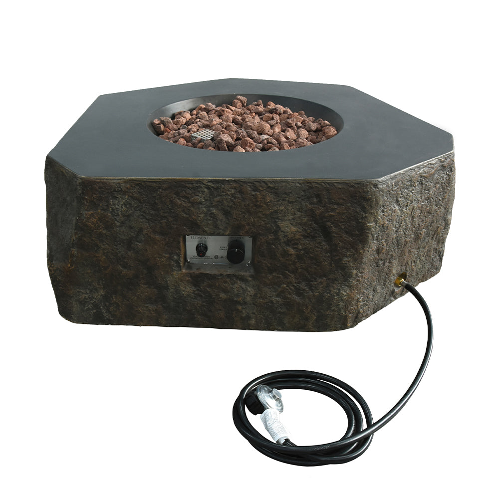 Outdoor Columbia Fire Pit Table - Select Fuel Type