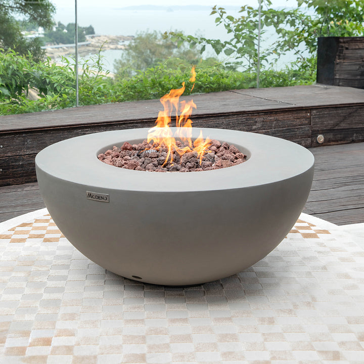 Roca Outdoor Fire Pit Table - Select Fuel Type