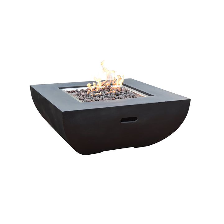 Aurora Outdoor Firepit Table - 34 Inches - Select Fuel Type