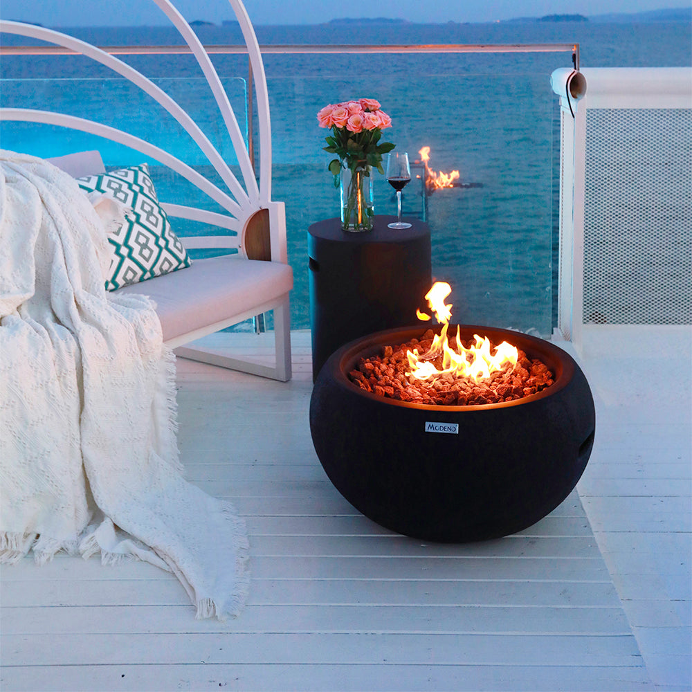 York Outdoor Firepit Table - 27 Inches - view 2