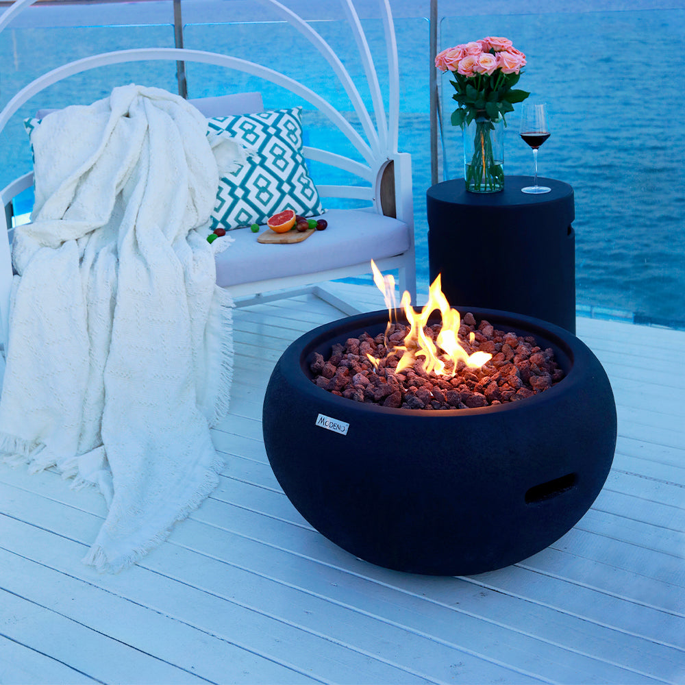 York Outdoor Firepit Table - 27 Inches - view 4