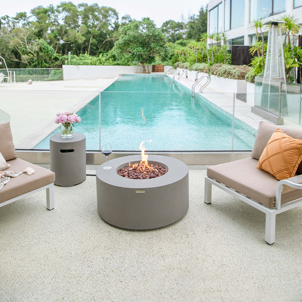 Tramore Outdoor Fire Pit Table - Liquid Propane - view 2