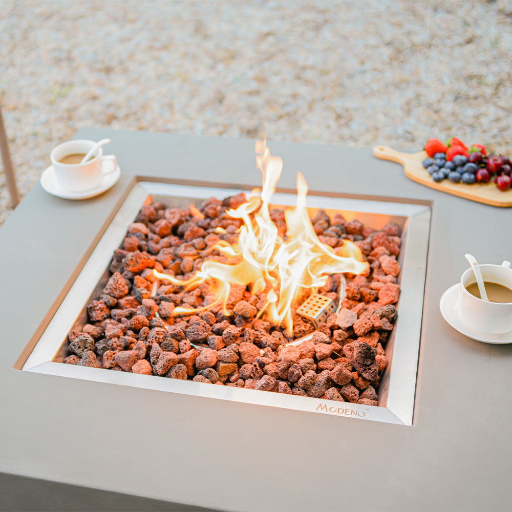 Westport Outdoor Fire Pit Table - Select Fuel Type