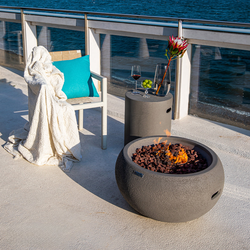 Newbridge Outdoor Fire Pit Table - Liquid Propane - view 5