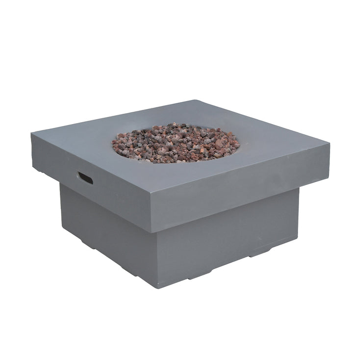 Brandford Outdoor Firepit Table - 34 Inches - Select Fuel Type