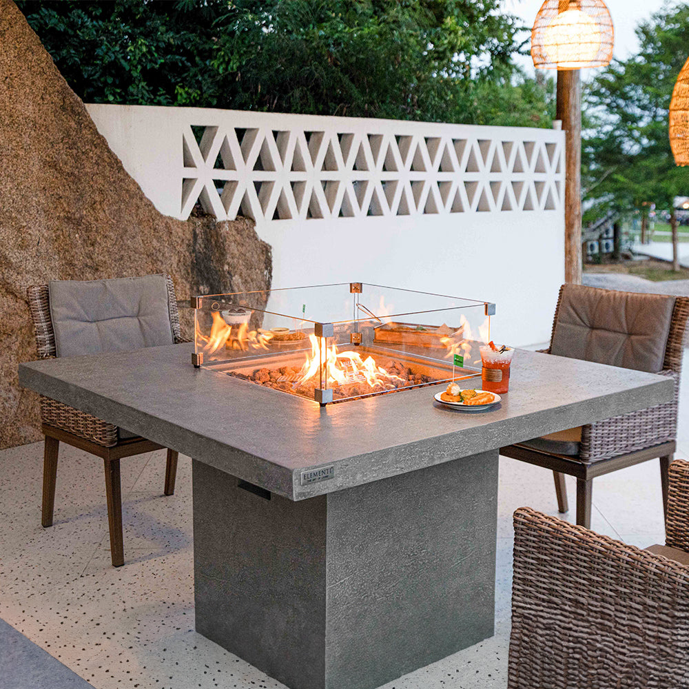 Birmingham Outdoor Firepit Table - 48 Inches - Liquid Propane