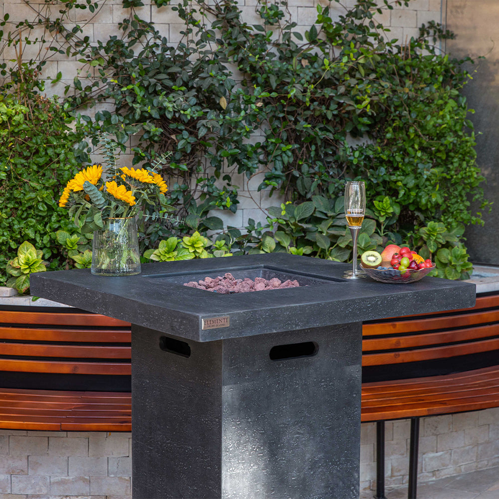 Montreal Outdoor Firepit Table - 34 Inches - Liquid Propane - view 5