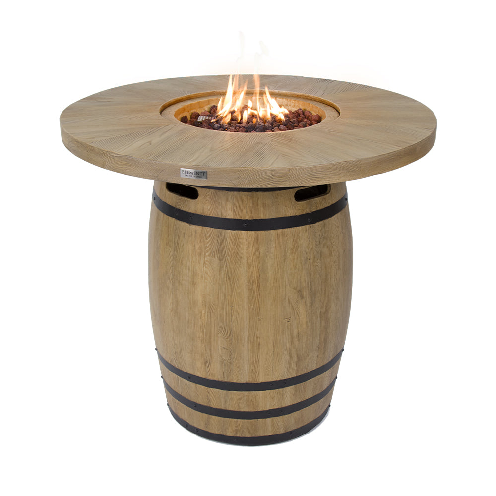 Tuscany Outdoor Reinforced Concrete Fire Pit Table - 48 Inch - Liquid Propane