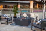 Sol Living Rocky Propane Fire Pit, 43 x 43 Inches