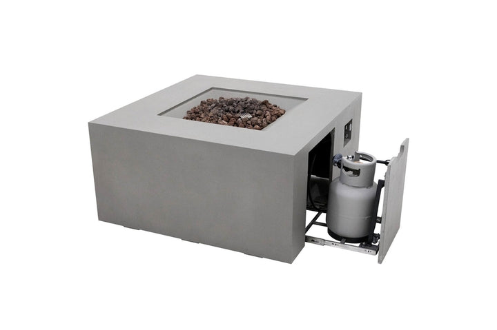 Elementi Rocky Propane Fire Pit, 43 x 43 Inches