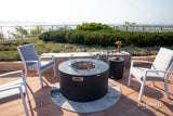 Sol Living Pacaya Propane Fire Pit Light Grey, 43 x 43 Inches - view 16