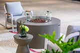 Sol Living Pacaya Propane Fire Pit Light Grey, 43 x 43 Inches - view 7