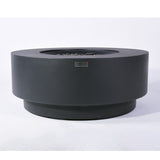 Nimes Outdoor Dark Grey Fire Pit Bowl - Select Fuel Type