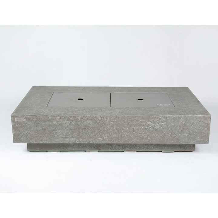 Riviera Outdoor Light Grey Fire Pit Table - Select Fuel Type