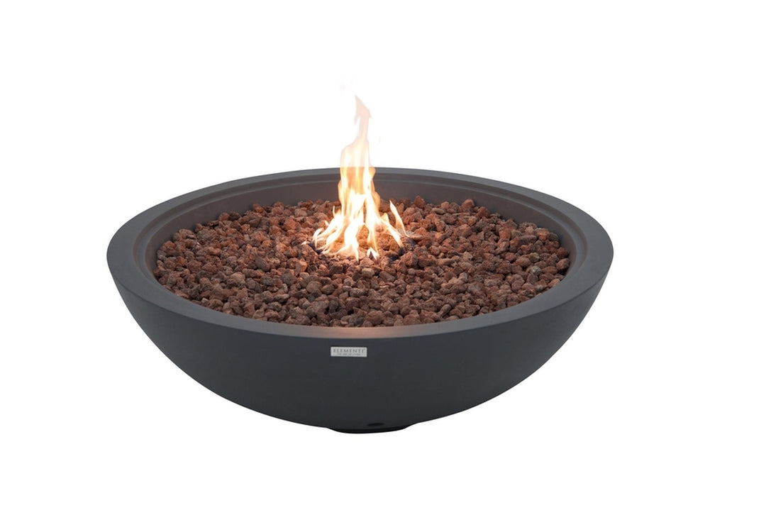 Elementi Plus Rose Bowl Fire Pit, 48 x 48 Inches